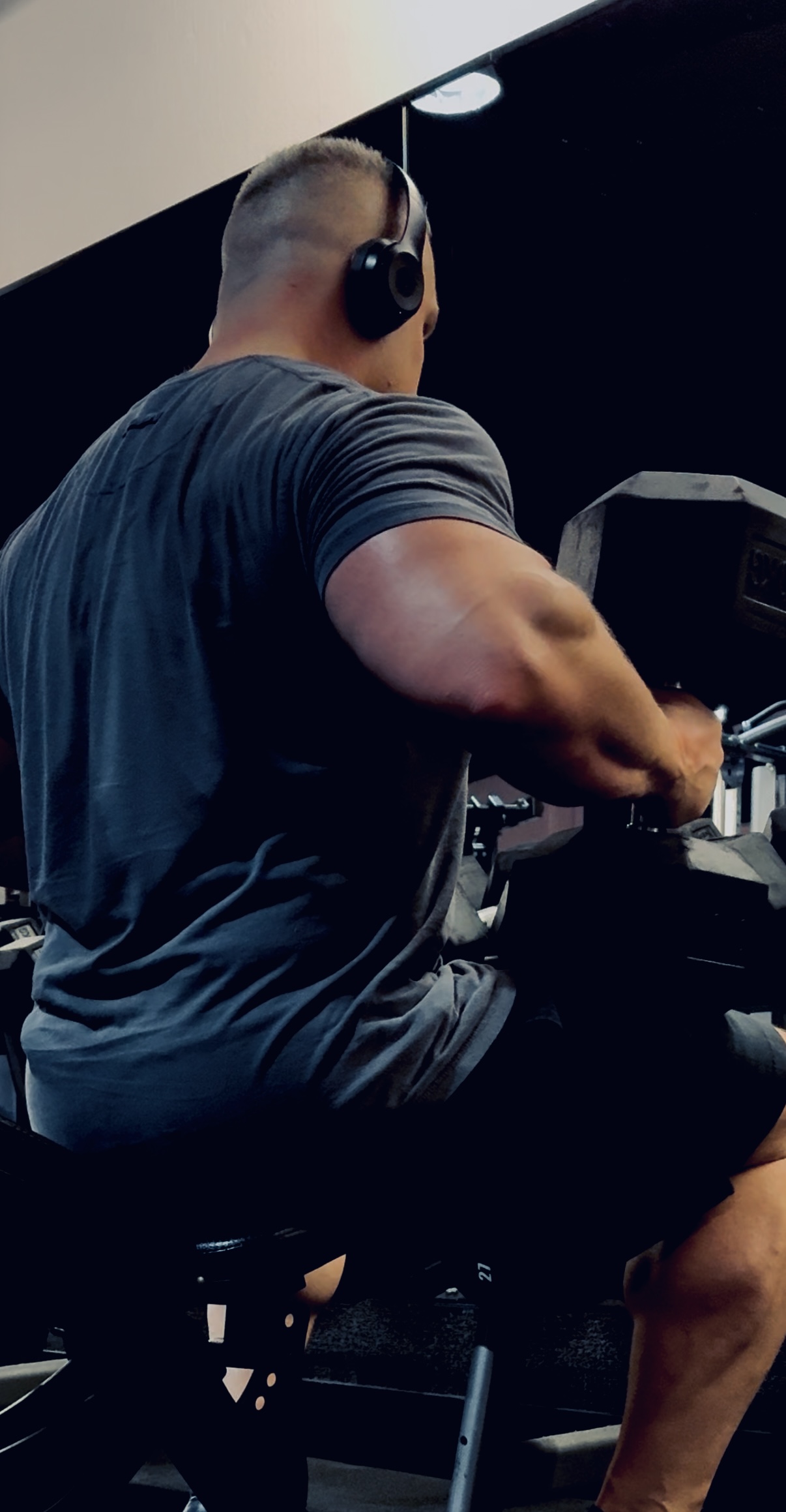 Michael Heim im Gym
