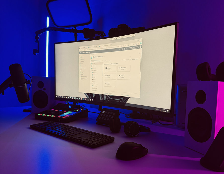 Homeoffice Setup von Michael Heim